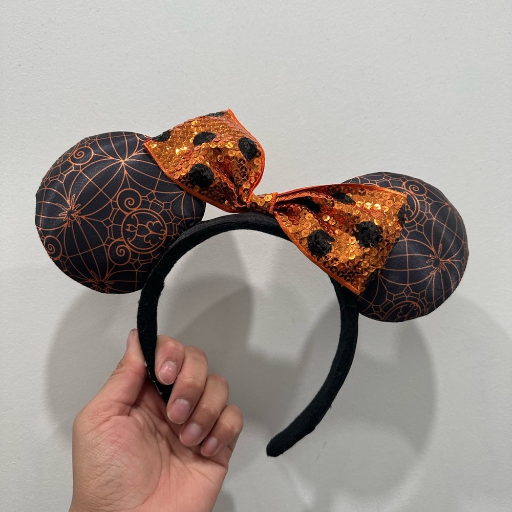 🧡🖤 Halloween Minnie ears 🧡🖤